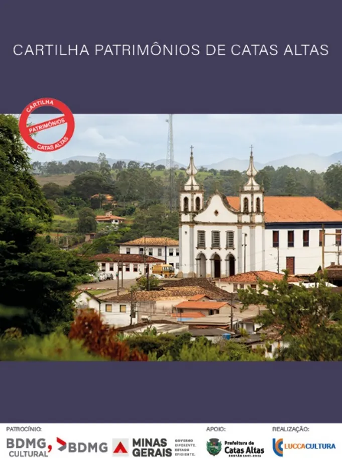 Cartilha patrimônios de Catas Altas